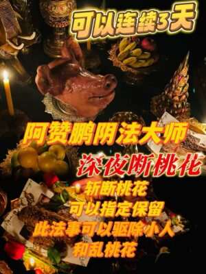 阿赞鹏-深夜斩桃花
