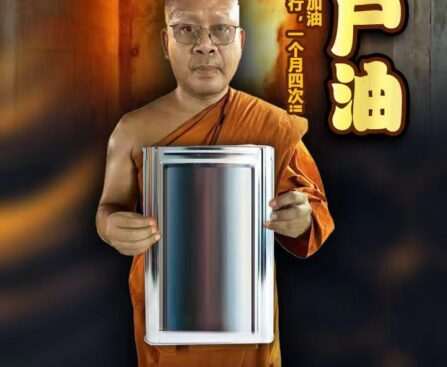 【泰国寺庙积阴德】捐烧尸油法会