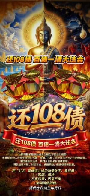 还108债 百债一清大法会