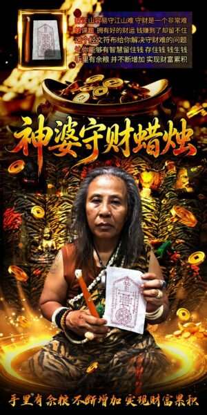 神婆‮财守‬蜡烛