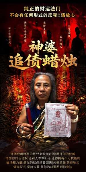 神婆追‮蜡债‬烛